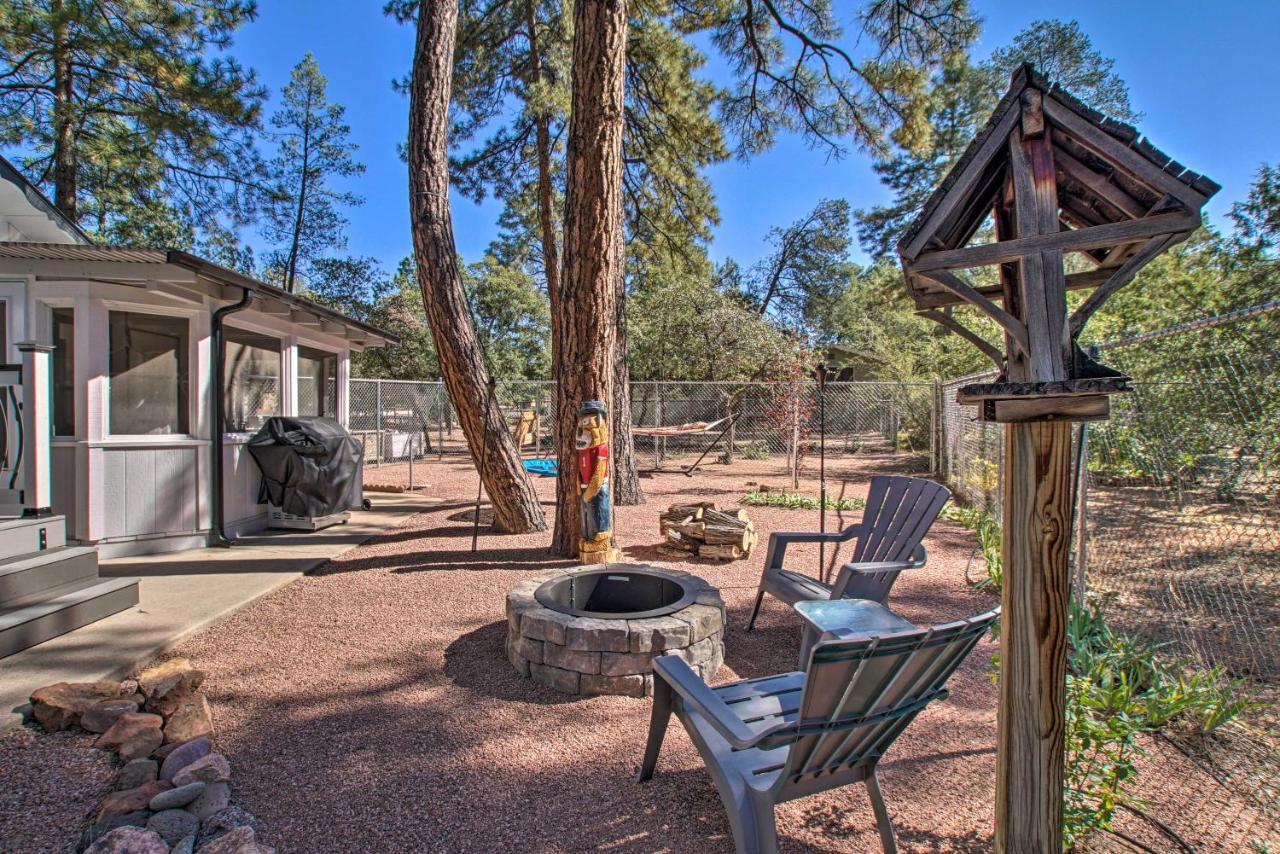 Peaceful Payson Home With Yard And Fire Pit! Dış mekan fotoğraf